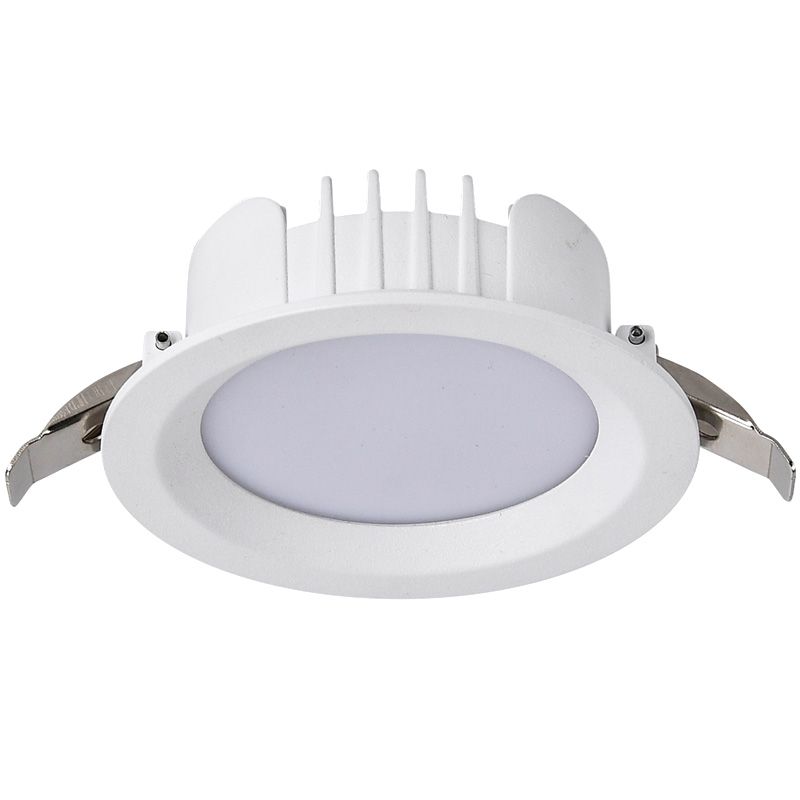 Встраиваемый светодиодный светильник 40W, 3000K, CRI80, 100гр, IP54, 220В, on/off, (входит в комплект блок питания IP20, пульсация до 5%), белый