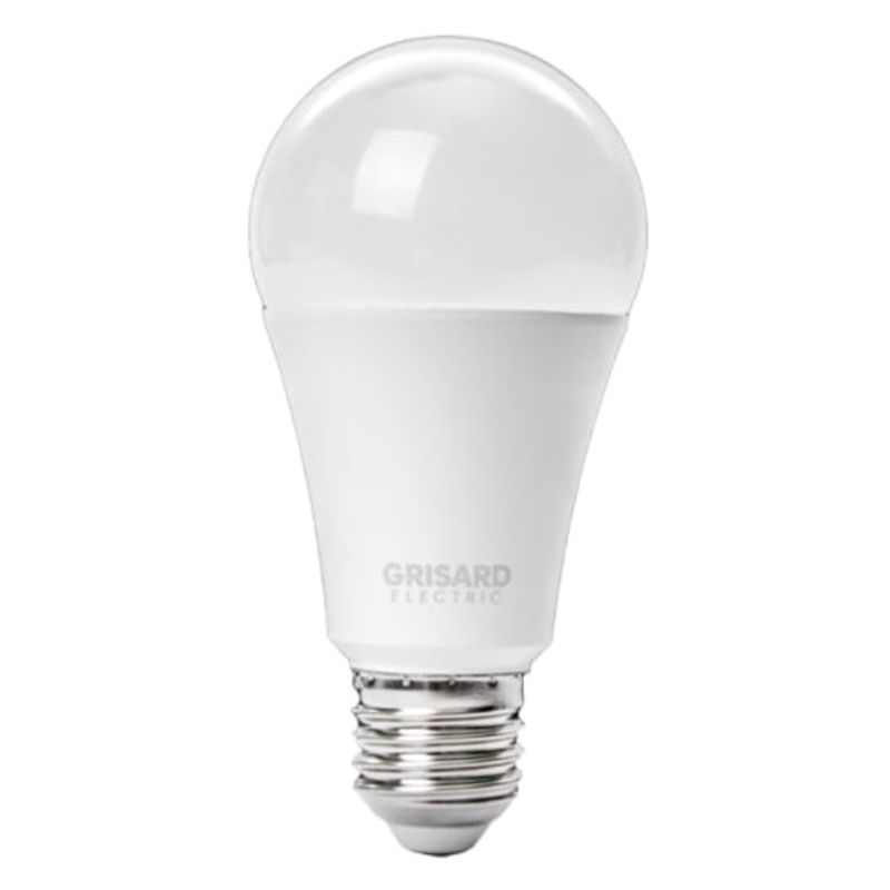 Лампа светодиодная GRISARD ELECTRIC A70 Е27 25Вт 4000К 220В, Нейтральный белый свет 100 шт