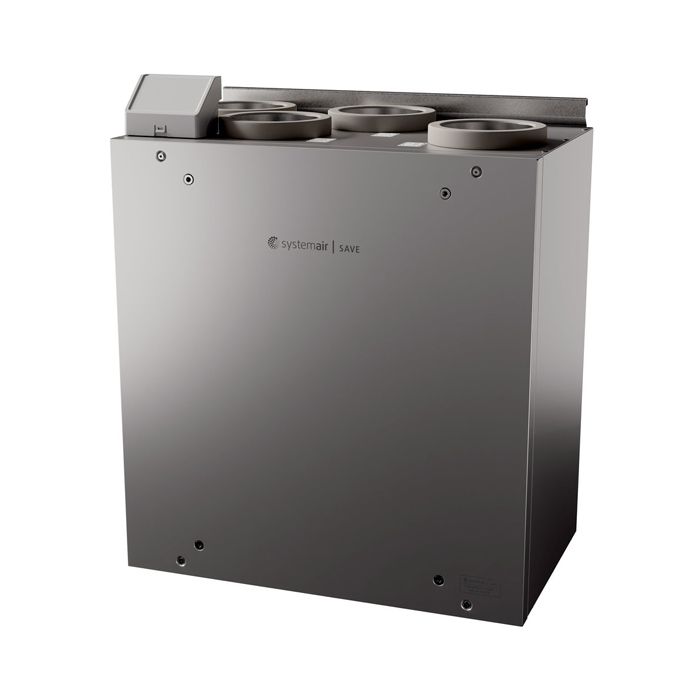 Бытовая приточно-вытяжная вентиляционная установка Systemair SAVE VTR 150/B R 500W